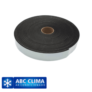 FITA ELASTOMERICA ISOLACAO 45MMX3MM ROLO 10 MT