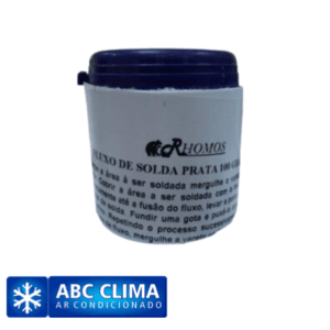 FLUXO PARA SOLDA PRATA DE 100 MG RHOMOS