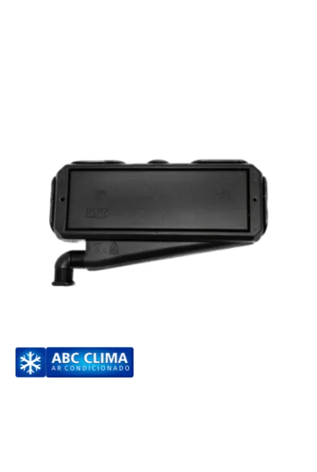 CAIXA DE PASSAGEM POP 2 EM 1 - PRETO / BRANCO