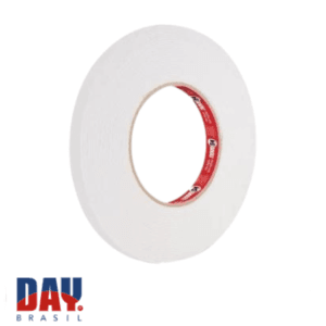 FITA ADESIVA DUPLA FACE ESPUMA BRANCA 12MM X 5M REF: 608  (APENAS INTERNA) TAPE
