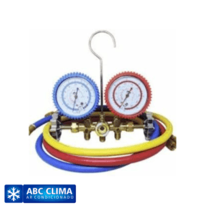 MANIFOLD R22/134A/404A C/ VALV/ ADAPT/MANGUEIRA 0,900