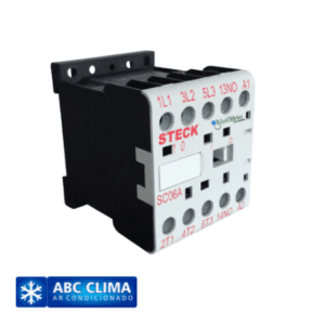 CONTATORA MINI CHALLENGER 6A 3NA+1NA AUX 220V 50/60HZ SC06A10M30
