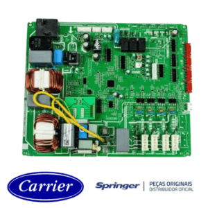 PLACA DE CONTROLE PRINCIPAL COND 17122300001152 CARRIER ORIGINAL
