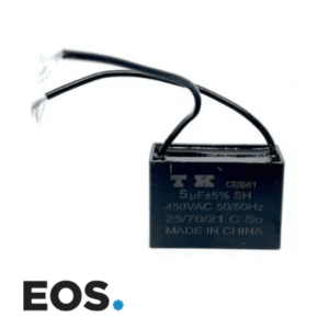 5MFD + - 5% CAPACITOR 450V COM TERMINAL CBB61 D10226