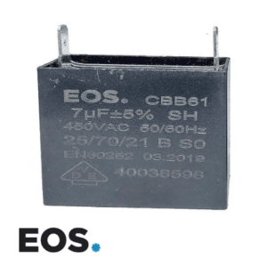 7MFD CAPACITOR 450V COM TERMINAL CBB61 D10230