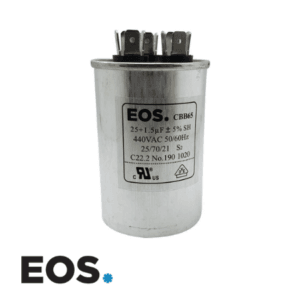 25+1,5MFD 440V C/TERM-CAPACITOR DUPLO 25 + 1.5 MFD C/TERMINAL 50X90 D124637