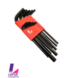 8764 JOGO CHAVE ALLEN LOTUS C/13 LONG 1,27-10 30/5