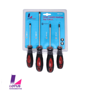 6401 JOGO CHAVE FENDA/PHILLIPS C/4 EMB 40/5