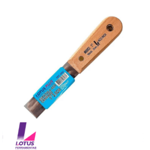 6862 ESPATULA ACO CROM CB MADEIRA LOTUS  1  120/12