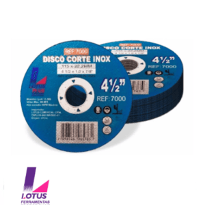 7000 DISCO CORTE INOX LOTUS  4 1/2 x 1.0 x 7/8  PLUS 400/100