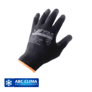 LUVA PU CINZA TAMANHO VOLK -G