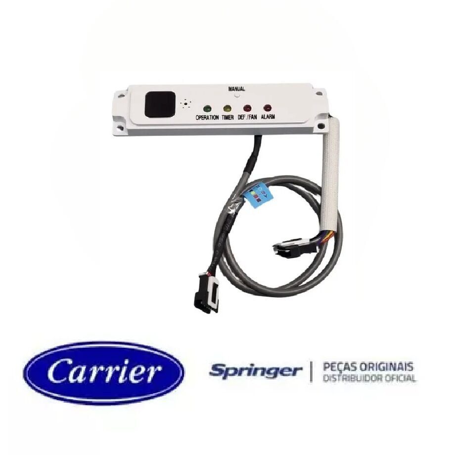 PLACA RECEPTORA - CASSETE - MIDEA CARRIER - CAP: 18 A 48.000 BTU/H - COD. 17222500000231.