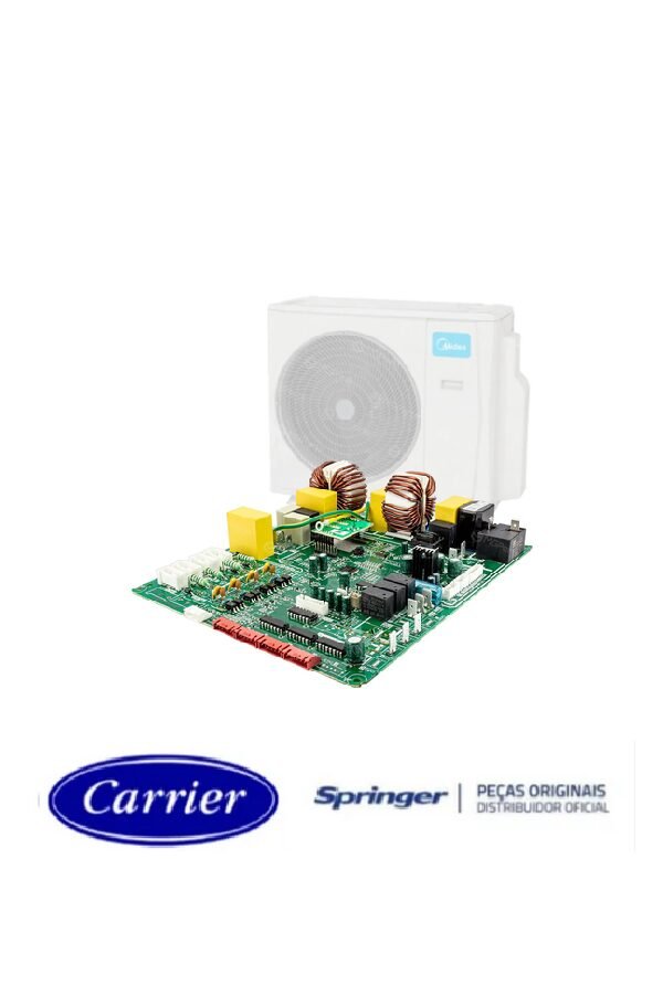 PLACA DE CONTROLE PRINCIPAL COND 17122300001152 38MBMA36M5 CARRIER ORIGINAL