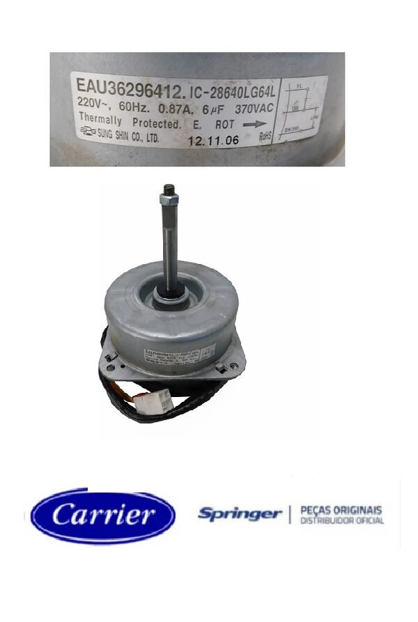 Motor Ventilador Condensadora EAU36296412 48.000 á 60.000